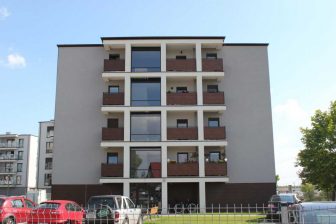 Budowa bloku ul. Klasztorna Ostrów Wlkp. (2)